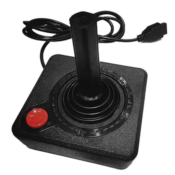 1.5 M Laidas Žaidimų Manipuliatorių Valdytojas Retro Konsolės Sistemos Veiklos Pakeitimo Vieną Mygtuką Gamepad 4-way Svirtis Atari 2600