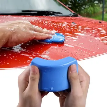 100g Automobilių Plovimo Molio Automobilių Valymo Išsamiai Blue Magic Mini Nešiojamą Molio Nuvalykite Automobilio Purvo