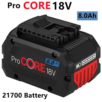 18V 8000mAh ProCORE Ersatz Batterie für Bosch 18V Profesionalūs Sistema Belaidžius Werkzeuge BAT609 BAT618 GBA18V80 21700 Zelle