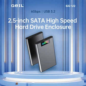 2.5 Colio SATA SSD Atveju Gaubto Išorės GeIL 6G-U2 USB 3.2 Pr 1 6Gbps Sąsajos Tipas-C +USB HD talpinimo Namas Kištukiniais