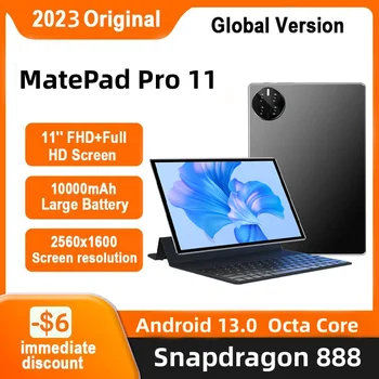 2023 NAUJAS MatePad Pro 11 Colių Android Tablet 13 Snapdragon 888 Octa Core Tablette 5G Tinklą, Pasaulinė Versija PADAS Padas