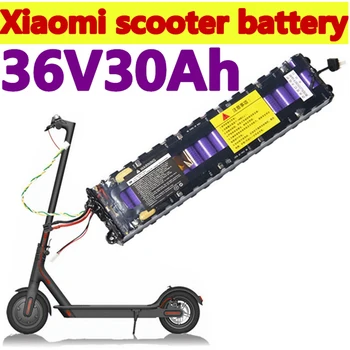 36V 30AH ličio baterijos 18650 10S3P 250W~600W už Xiaomi Mijia m365 elektrinis motoroleris
