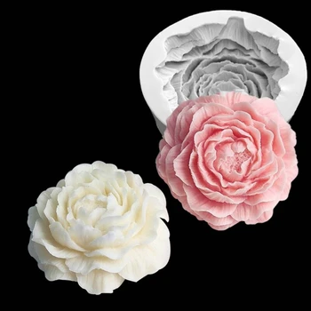 3D Gėlių Muilo Silikono Forma 