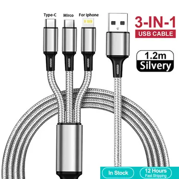 3in1 USB Duomenų Kabelį, skirtą 