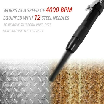 3mm, Pneumatinės Rūdžių Valiklis Mažai Triukšmo Pneumatinės Rūdžių Valikliai 4000 k / min Rūdžių Valiklis, Įrankiai, Anglinio Plieno, Automobilių techninės Priežiūros