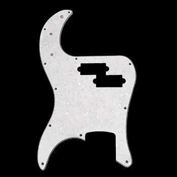 4 Stygų Bosinė Gitara Nulio Plokštė Pickguard Lipdukas Anti-Scratch Bass Apsaugos