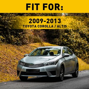 Automobilių Konsolė Brūkšnys Angos Dangtelio Apdaila Bezel Toyota Corolla (2009-2013 M.)