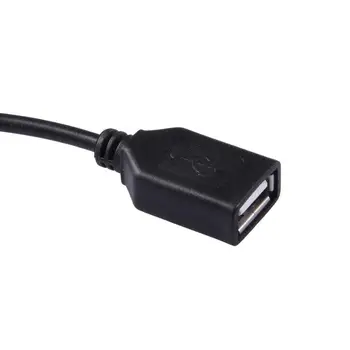 Automobilių Vaizdo, Garso Adapterio Kabelis Suderinamas Belaidis USB 2 In1 3.5 MM Plug Garso Adapteris Automobilių AUX Line 