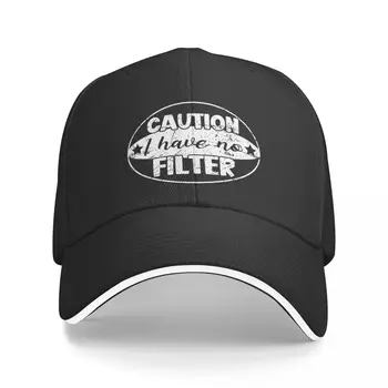 Beisbolo Kepurė Vyrams, Moterims ĮRANKIŲ Juostoje, Atsargiai, aš neturiu Filtro Žvejybos Kepurės Ponas Hat Sporto Kepurės Karinis Taktinis Bžūp Skrybėlę