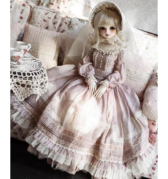 BJD doll suknelė drabužiai tinka 1/3 lėlės