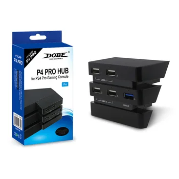Centras PS4 Pro Vaizdo Žaidimų Konsolių Žaidimai, Priedai 5 Port USB 3.0 Išplėtimo Plokštę Žaidimų Kabelis Splitter playstation 4