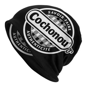 Cochonou Variklio Dangčio Skrybėlės Kietas Megztos Kepurės Moterims, Vyrams, Šiltas Žiemą Skullies Beanies Kepurės