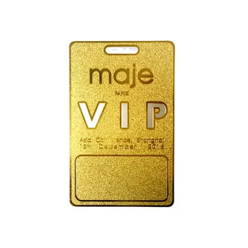 custom metalo vizitines korteles Metalo nfc auksą, padengtą VIP lojalumo Narystės Kortelę su nemokamu skaičius