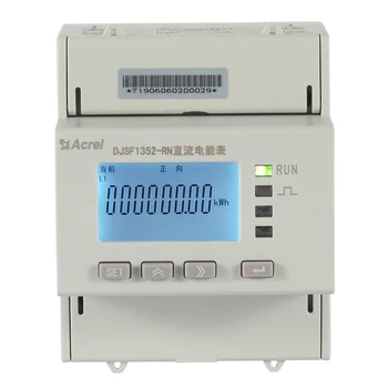 DC Battery Monitor DJSF1352-RN Din Bėgelio Saulės Elektros Pažangiųjų Skaitiklių elektros Energijos Tiekimo 85-265V