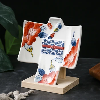 Desertas Plokštės Keramikos Japonų Stiliaus Specialios formos Kaulų Plokštelės Universalus Japonų Virtuvė, Stalo reikmenys