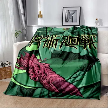 Džiudžiutsu Kaisen Animacinių filmų Anime antklodė lova Iškylą antklodė Sofa plona antklodė Oro kondicionavimo sistema, antklodė, Pritaikytas antklodės