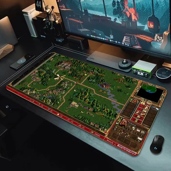 Heroes of Might and Magic 3 Pelės Mygtukai Žaidėjus XL HD Namų Kompiuterį Kilimėlis XXL MouseMat Office Anti Slip Nešiojamas Lentelė Kilimėlis Peles Padas