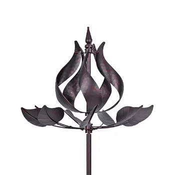 Hourpark Geležies Ornamentu Didelės Kinetinės Lauko Metalo Kieme Vėjo Suktuko