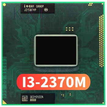 Intel Core i3-2370M i3 2370M SR0DP 2.4 GHz Naudotos Dual-Core Quad-Sriegis CPU Porcessor L2=512M L3=3M 35W Lizdas G2
