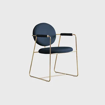 Italianuxury designerinternet įžymybė ins diningchairs, namų naudojimo postmodernaus minimalistinio viešbutis kavos shopdressingleather kėdės