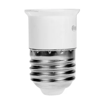 Iš E27 į B22, LED halogeninės CFL lemputės, lempos adapteris Anti-deginimas PBT BG1 Šviesos Lempos Laikiklis Adapte Lemputės, Lempos Laikiklis, Adapteris