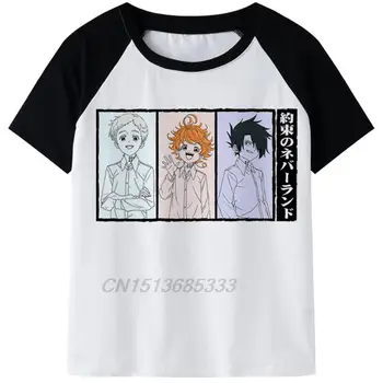Japonų Manga Pažadėjo Vyrų Vintage marškinėliai Noriu Cocogoat Moterų Kawaii Grafinis Tee Marškinėliai Vyras Negabaritinių Vasaros Tshirts