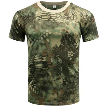 Kamufliažas marškinėliai vyriški 3D Atspausdintas Džiunglių, Dykuma rusijos Kareivis T-shirt Negabaritinių Greitai-džiovinimo Viršuje Vintage marškinėliai
