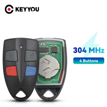 KEYYOU 3/4 Mygtukai 304/433Mhz Smart Nuotolinio Įrašas Kontrolės Automobilio Raktas Ford Falcon AS Clicker Siųstuvas Keyless