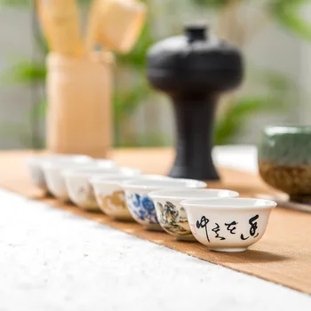 Kinijos Dovana Kinų Arbatos Puodelis Balto Porceliano Teacup Rinkinys, Arbatinukas Drinkware Keramikos Kinijos Kung Fu Arbatos Rinkinys Keramikos Taurė
