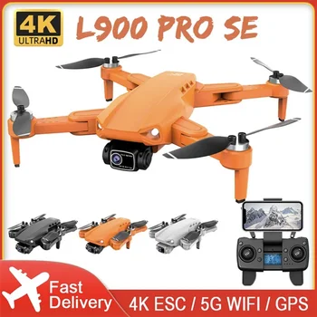 L900 PRO SE Drone 4K Dvigubos HD Kameros Profesionaliais GPS FPV Tranai Su Brushless Variklio 5G WiFi RC Quadcopter VS SG108 Pro KF102