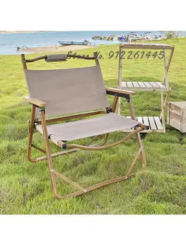 Lauko Sulankstomoji Kėdė Ultra Light Nešiojamų Drobės Aliuminio Lydinio Žvejybos Paplūdimio Direktorius Kempingas Kermit Kėdė