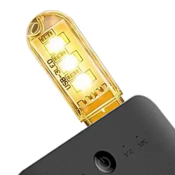 LED Nakties Šviesos Prijungti Nešiojamuosius Namų USB Atmosfera Žibintai LED Tualetas, Miegamasis Žibintai NAUDOTI Šviesos Lemputė Vonios kambarys, Automobilių Darželio
