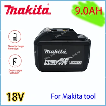 Makita 18V baterijas 9.0 Ah li-ion baterijos Makita BL1815 baterija 18V akumuliatorius BL1830 BL1835 belaidžius gręžimo įrenginys baterija