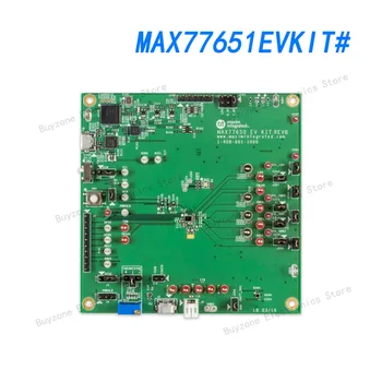 MAX77651EVKIT# MAX77651 ultra-low power PMIC, 3-išėjimo SIMO, įkroviklis, pritaikyta mažoms Li+