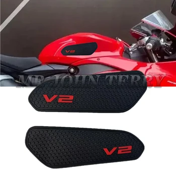 Motociklo Pusėje Kuro Bako padas Ducati Streetfighter V2 Panigale V2 2020 - Bakas Pagalvėlės Saugotojas Lipdukus Kelio Danga Traukos Padas