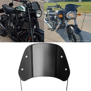 Motociklo Universalus prekinis, galinis Stiklo pertvara nuo Vėjo Priekinio stiklo Už Varaderas 125 Yamaha Xsr 900 R6 Bmw Gs 1200 Cb 500x Ninja 650