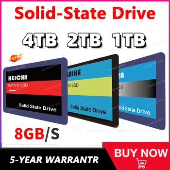Naujas 8G/S 4TB Greitai SATA SSD 2.5 Colių Didelės Spartos SSD 480GB 500GB HD 1 TB Vidaus 2TB SSD (Solid State Drive Nešiojamas SSD Nešiojamajame