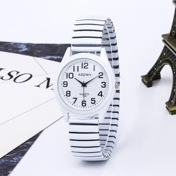 Naujas Atvykimo Mados Moterų Laikrodžiai Vyrams Elastingumą Žiūrėti Kvarco Vyrų Laikrodis Relogio Feminino Laikrodžiai Poroms Žiūrėti Reloj