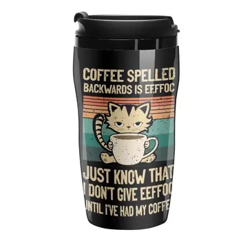 Naujas Kavos Parašyti Atgal, Eeffoc Katės Išgerti Kavos Kelionių Kavos Puodelis Kavos Priedų Rinkiniai, Te Ir Kavos Puodeliai