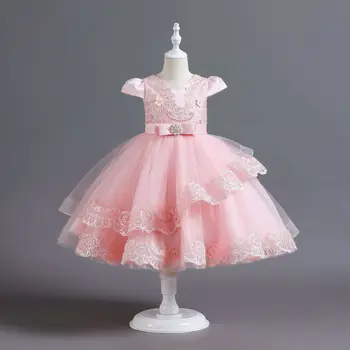 Nauji vaikiški Drabužiai, Vaikų Suknelė Vestuvių Suknelė Princesė Dress Mergaitė Šalies Priimančiosios Suknelė Gėlių Mergaitės Suknelė