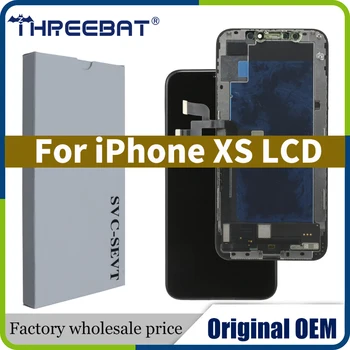 Originalios OEM LCD iPhone XS Ekranas Su 3D Touch OEM Ekranas iPhoneXS Ekranas Pakeisti Nėra Negyvų Pikselių