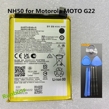 Originalo Kokybę NH50 5000mAh Akumuliatorius Motorola MOTO G22 456590 Batteria