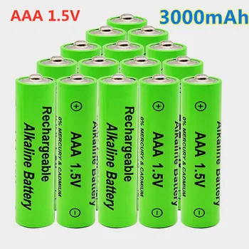 Originalus 1,5 V AAA Baterija 3000mAh Akumuliatorius NI-MH 1,5 V AAA Baterijos Laikrodžiai, Pelės, Kompiuterių, Žaislų, apie+nemokamas Pristatymas