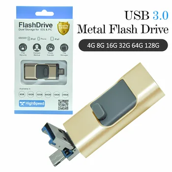 OTG USB 3.0 Flash Drive 3 in1 