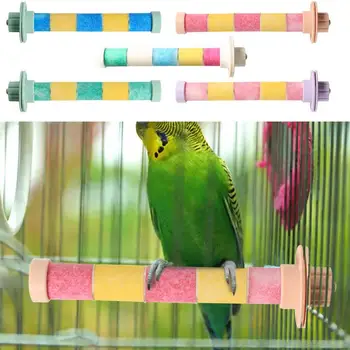 Paukščių Nuolatinis Stick Naminių Paukščių Kramtyti Žaislus Papūga Laktos Stovėti Platforma Narve Žaislas Leteną Šlifavimo Gera Papūga Šveitimas Stick Paukščių Tiekimo