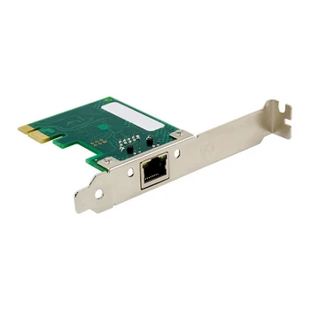 PCI-E X1 Gigabit Vieną Elektros Uosto Serverio Tinklo plokštė Server NIC I210-T1 RJ45 Ethernet NIC PC Nešiojamas Reikmenys