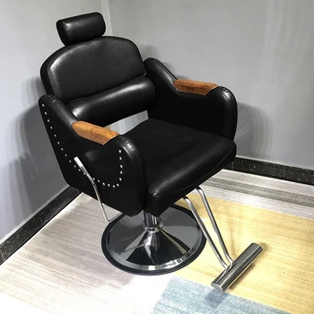 Pedikiūro Įranga Barber Kėdės Salonas, Kirpykla, Makiažas, Kirpykla Kėdės Derliaus Cadeira Cabeleireiro Prekybos Baldai YQ50BC