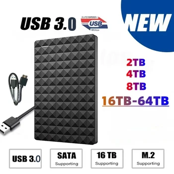 Plėtimosi HDD Diskas Diskas 500GB 1 TB 2TB 4TB USB 3.0 Išorinis HDD 2,5 colio Talpos Išorinį Kietąjį Diską Nešiojamų Kompiuterių HDD