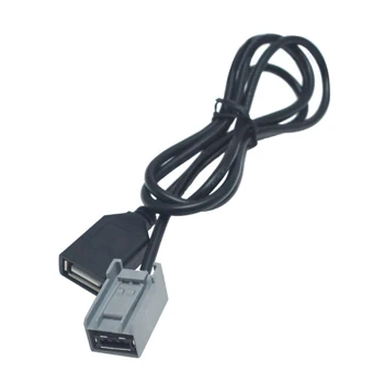 Portabe Automobilių AudioCable AUX USB Konversijos Laidas Duomenų Konvertavimo 100cm Ilgis