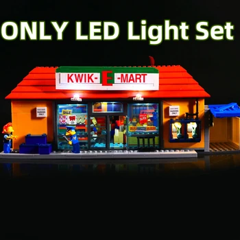 RC LED Šviesos Rinkinys LEGO 71016 Kwikk E-Mart 